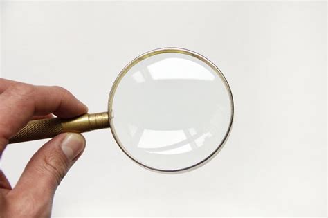 Is it OK to use magnifying glass?